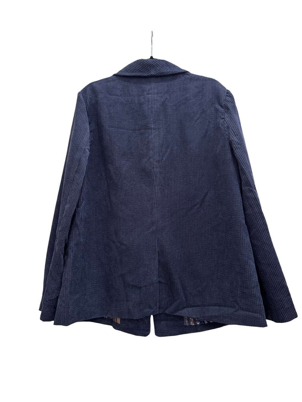 Anthropologie Navy Blue Corded Blazer - Picture 8 of 8